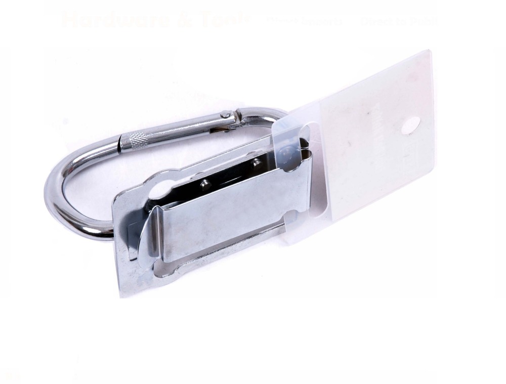 Scaffolders Tool Holder Cutters Pliers Wrench Spanners Belt Clip Holder Fixed Carabiner hook 110mmLx55mmW #6