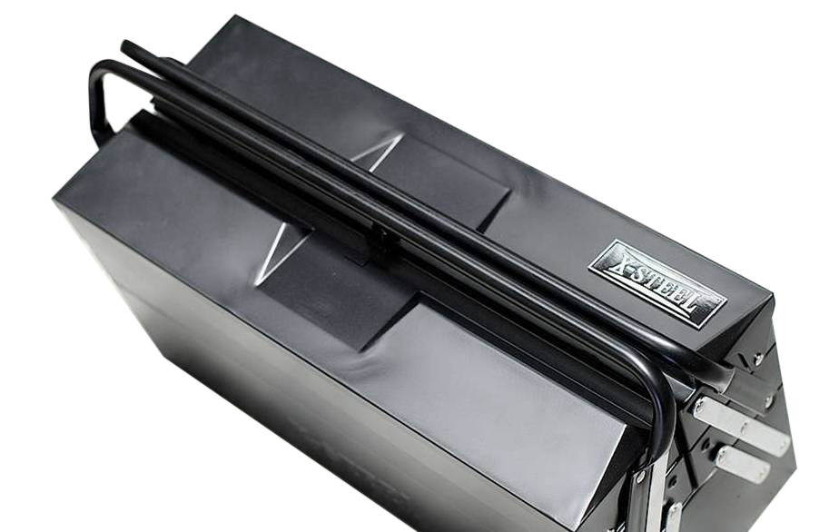 Heavy Duty 18.5" or 20" 5 Tray Fold Cantilever Metal Box