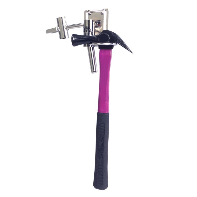 Scaffolders Tool Holder Hammer Lever Belt Clip Holder 1 Cyclinder 25mmx50mmH+ 1x50mm Ring #3