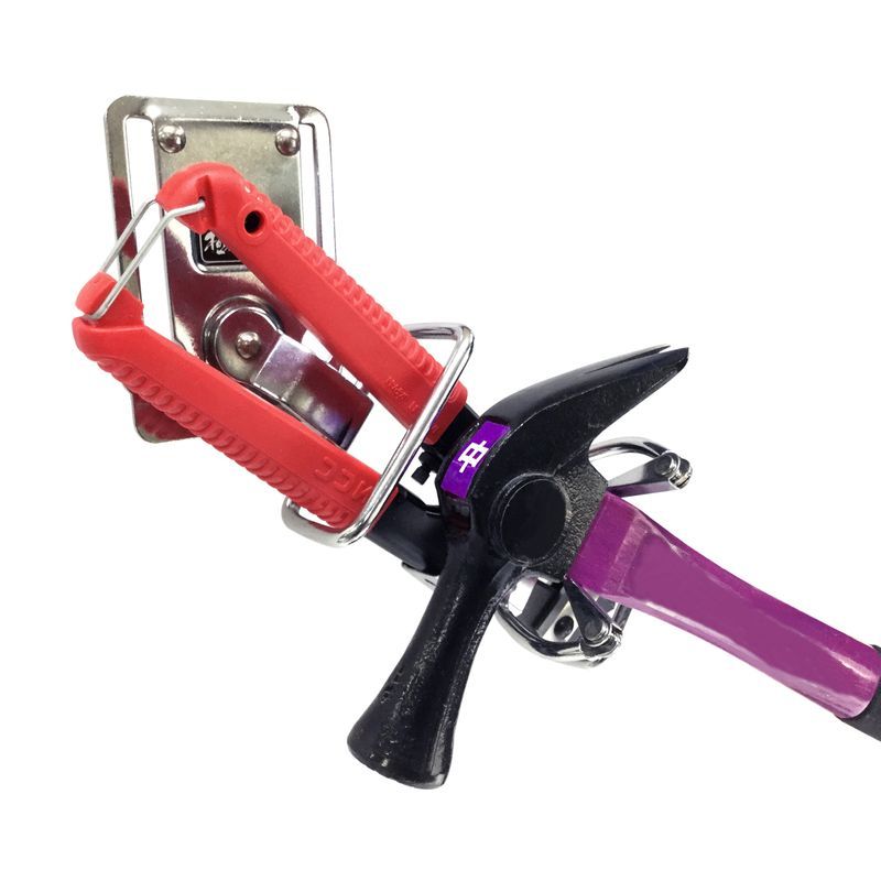 3-in-1 Scaffolders Snip Holder Pincer Plier Belt Holder Hammer Frog Nipper Holder #16