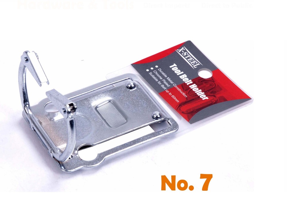 Scaffolders Tool Holder Claw Hammer Hold Belt Clip Holder with Quick  Loop #7