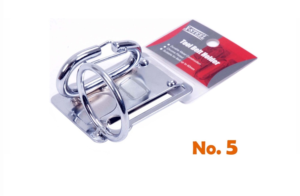 Scaffolders Tool Holder Spanner Wrench Hammer Belt Clip Holder Fixed Carabiner Hook 70mmLx38mmW+Dia 50mm Ring #5
