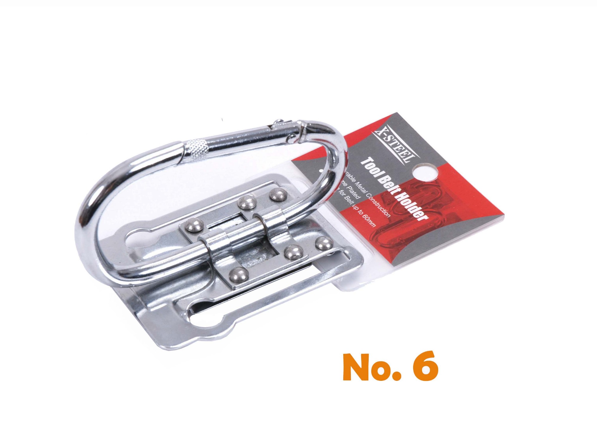 Scaffolders Tool Holder Cutters Pliers Wrench Spanners Belt Clip Holder Fixed Carabiner hook 110mmLx55mmW #6