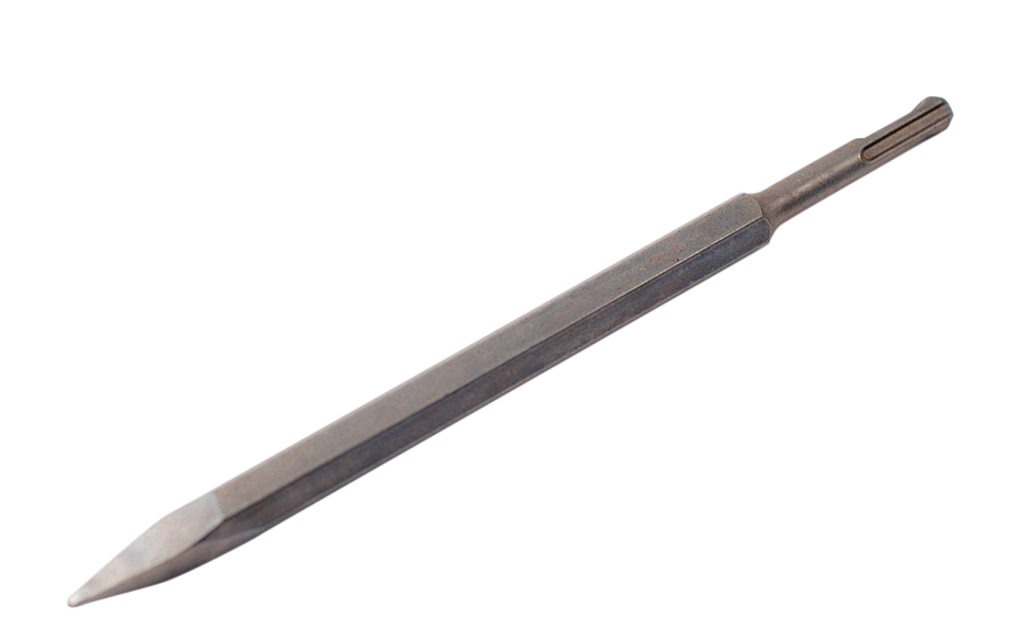 SDS Plus Steel Rotary Hammer Chisel: 20mm,40mm,75mm Flat/Point/Groove Gouge