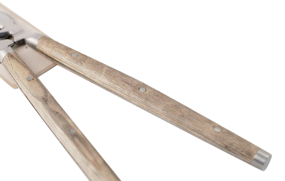 20" Stainless Steel Bypass Lopper Grass Shears Pruner Solid Oak Wood Handle