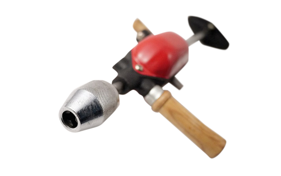 3/8" or 1/2" Vintage Hand Breast Chest Drill 2 Speed 3 Jaw Chuck Craftsman