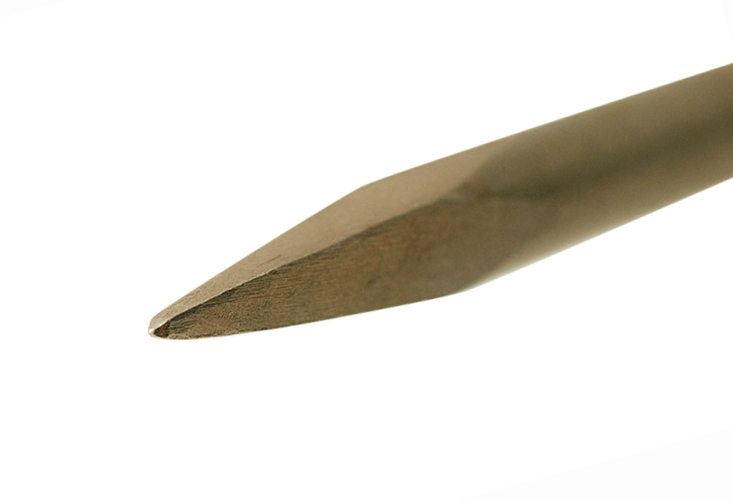 400mmL SDS Max Steel Rotary Hammer Chisel Bit Option: Flat, Bull Point