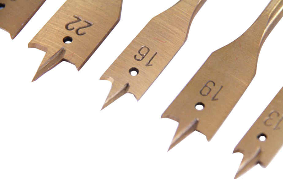 1/4" Shank 154mmL Flat Wood Boring Spade Drill Bit Drillbits Individual: 6-32mm