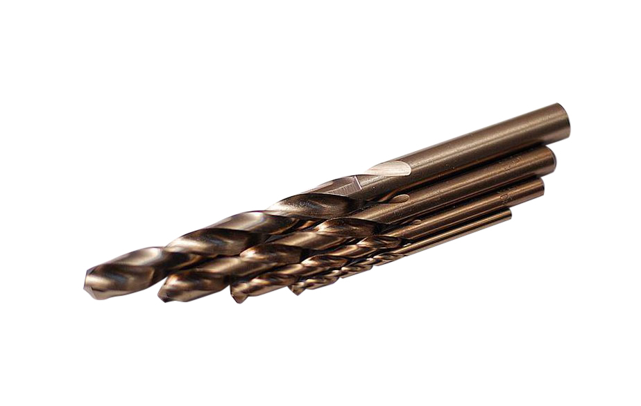 1-10mm 18pc HSS M35 5% Cobalt Drill Bits for Stainless Hard Steel Drillbits