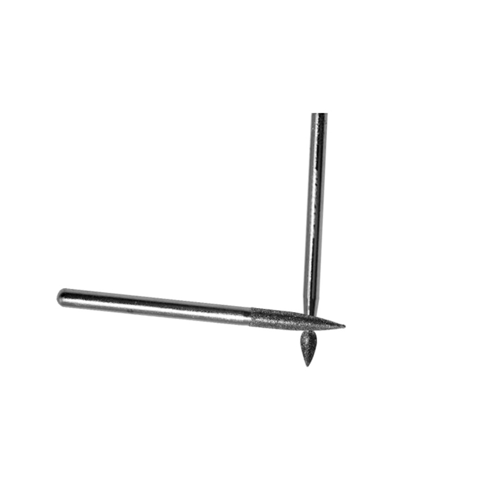 Ø3x30pc Assorted Diamond Tip Mounted Rotary Burr Point Die Grinder Drill Bits