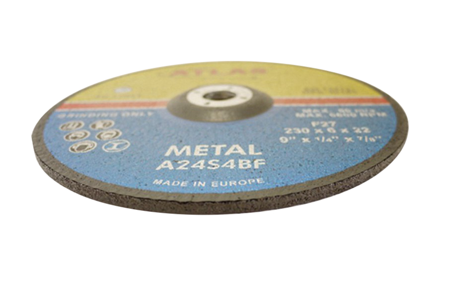 Metal Grinding Disc Abrasive Wheel A24S4BF Made in Europe Option:115/178/230mm
