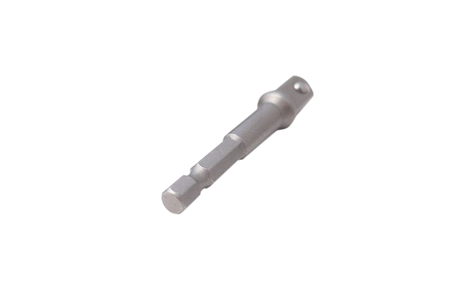 Power Driver Adaptor Extension Bar Drill Bits Socket Holder Adapter Option: 1/4"-3/8"-1/2"-3pc Set