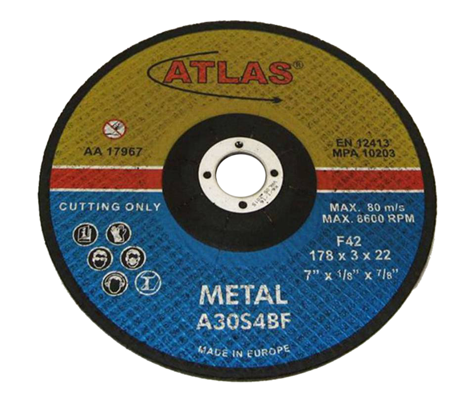 Grinder Metal Cutting Disc Abrasive Wheel 115/178/230/300/400mm Europe Made