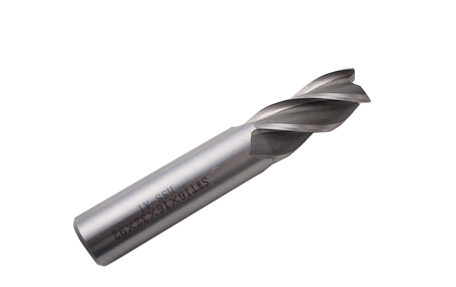 SWT Industrial-Level HSS-AL End Mill Cutter 4-Flute Milling Cut Bit Option: 2-25MM