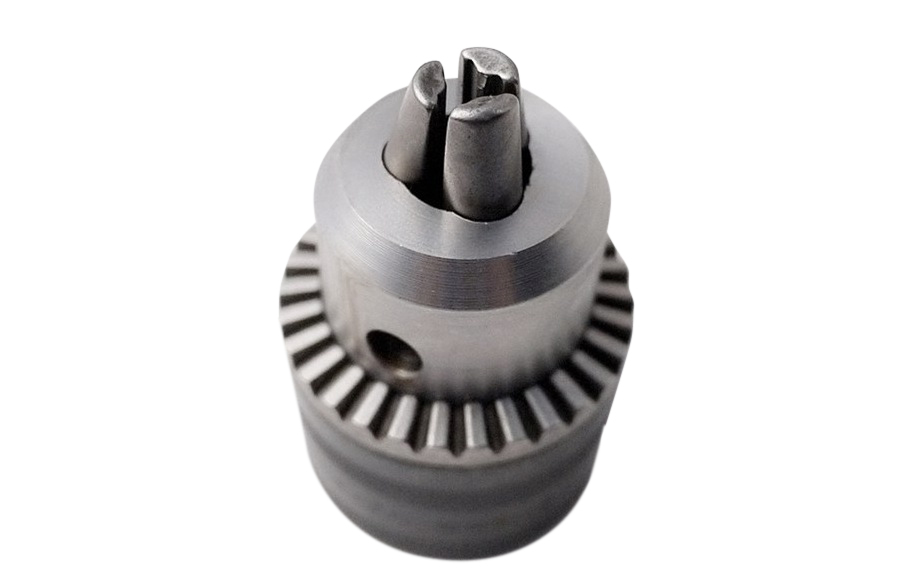 Screw Thread Mount Type Three-Jaw Metal Drill Chuck with Key Option: 13mm,16mm
