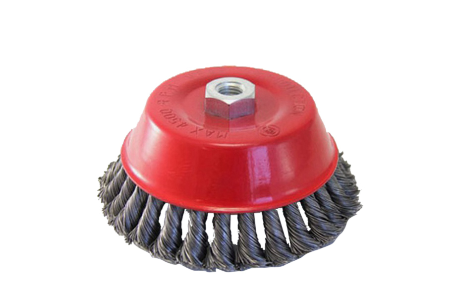 Crimped / Knotted (Twisted) Steel Wire Wheel Disc Cup Brush 65/75/100/150mm
