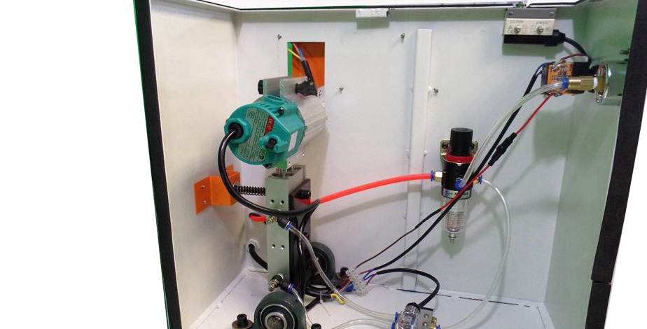 ERM-1 1-3mm Corner Rounding Trimming Edgebander Wood Banding Machine 350W