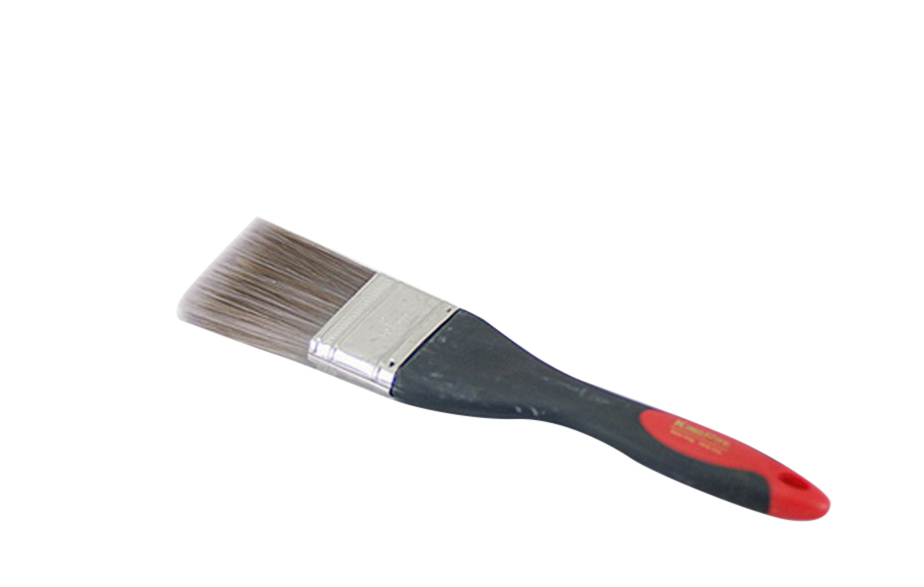 High Quality Paint Brushes with Soft Grip PVC Handle Size Option:1", 1.5", 2", 2.5", 4"
