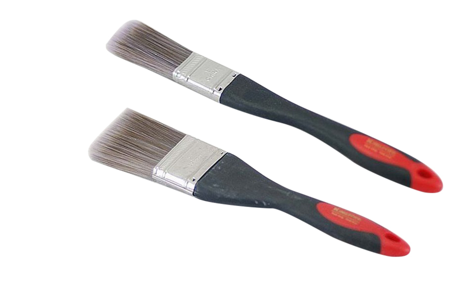 High Quality Paint Brushes with Soft Grip PVC Handle Size Option:1", 1.5", 2", 2.5", 4"