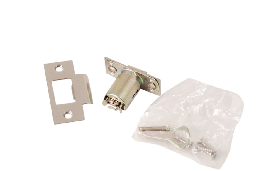 Stanley Bathroom Cylinder Knob Lock Set Fits 35-45mm Thickness LH/RH doors