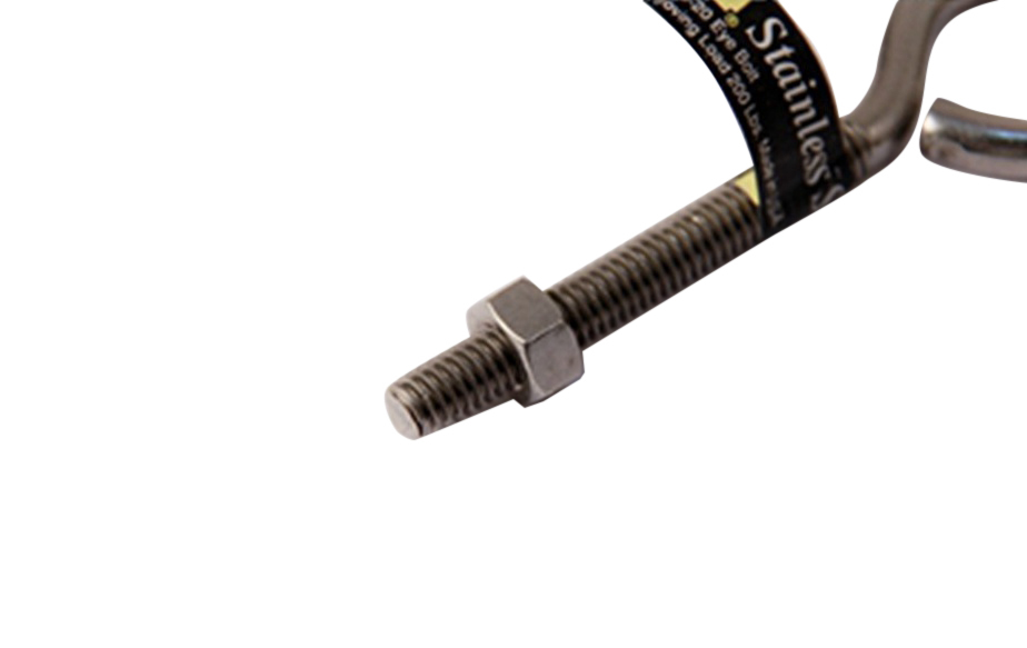Stanley 13-0251 Stainless Steel Eye Bolts with Hex Nut 5/16"x4" Cap 200LB