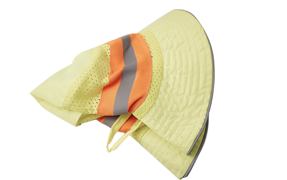 Panama HI-VIS Ranger Hat Fluorescent Yellow Visibility Cap Headwear