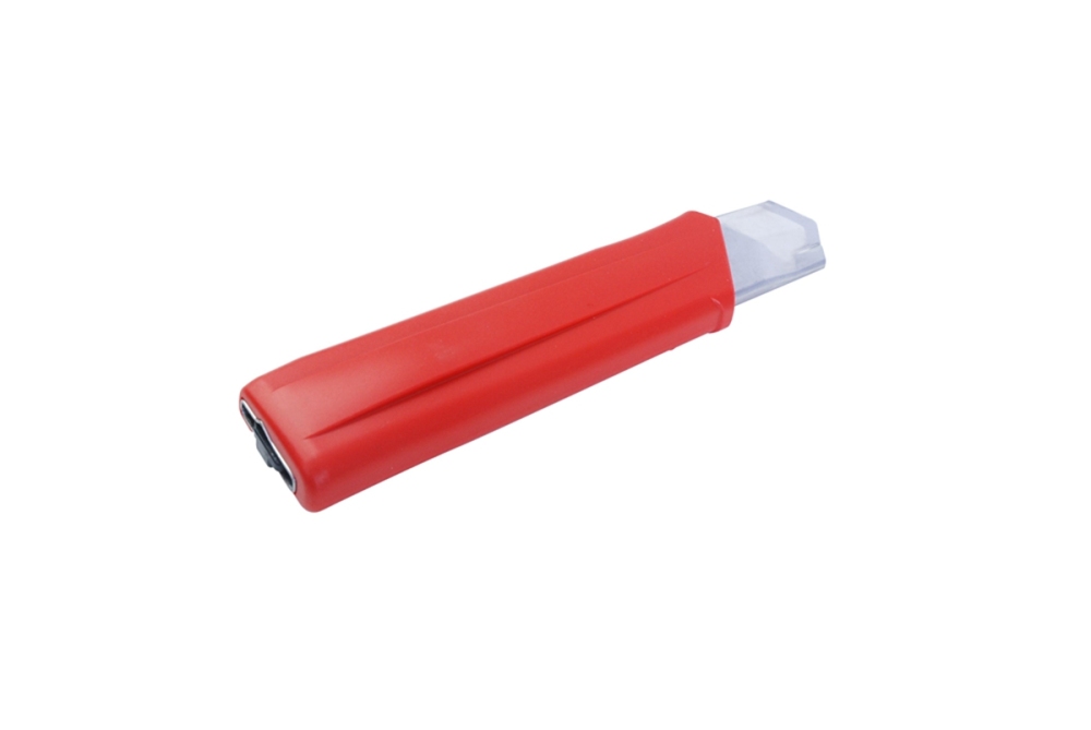 25mm Utility Knife with SK2 Steel Ultra Sharp Black Snap-Off Blade for Signage Vinyl Cardboard Drywall & Much More Cutting