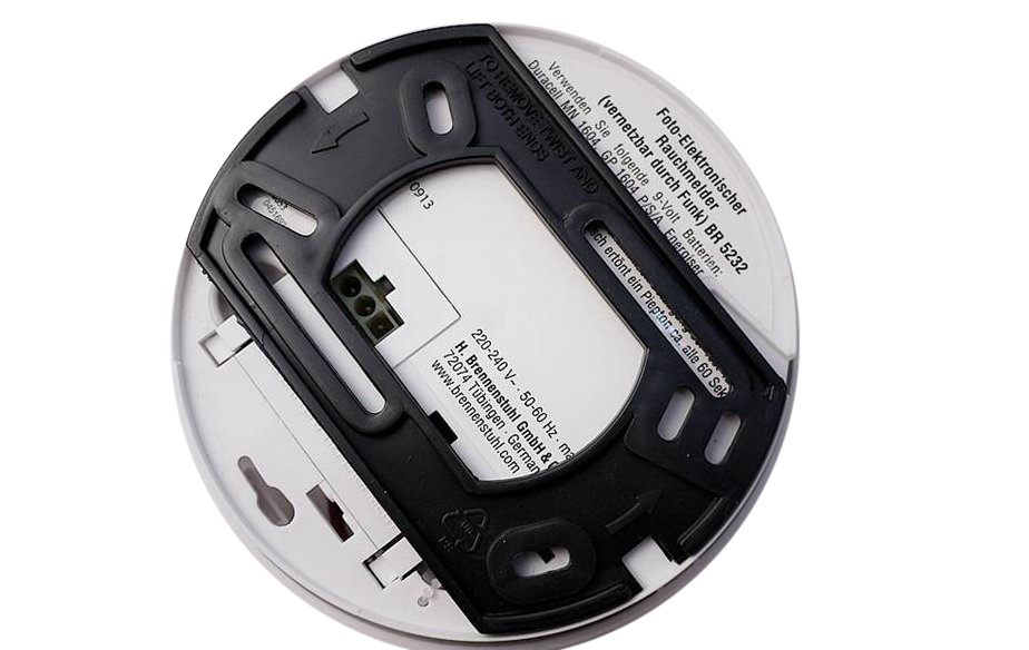 Brennenstuhl German 230V Connect Photoelectric Smoke Gas Detector Alarm