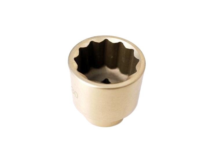 Non-Sparking Sparkproof Al-Br Alloy Brass 3/4"Dr 12PT Socket Spark Proof