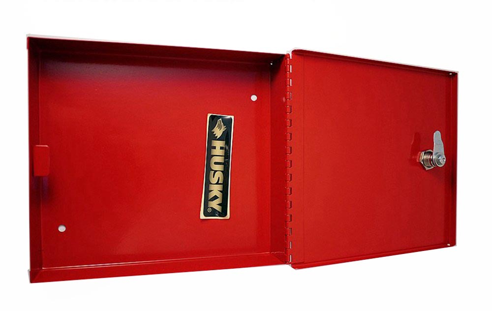 Husky Security Box 200x220x45mm f Cash Jewelery File Steel Construction Fixable