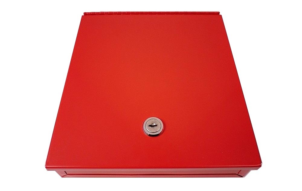 Husky Security Box 200x220x45mm f Cash Jewelery File Steel Construction Fixable