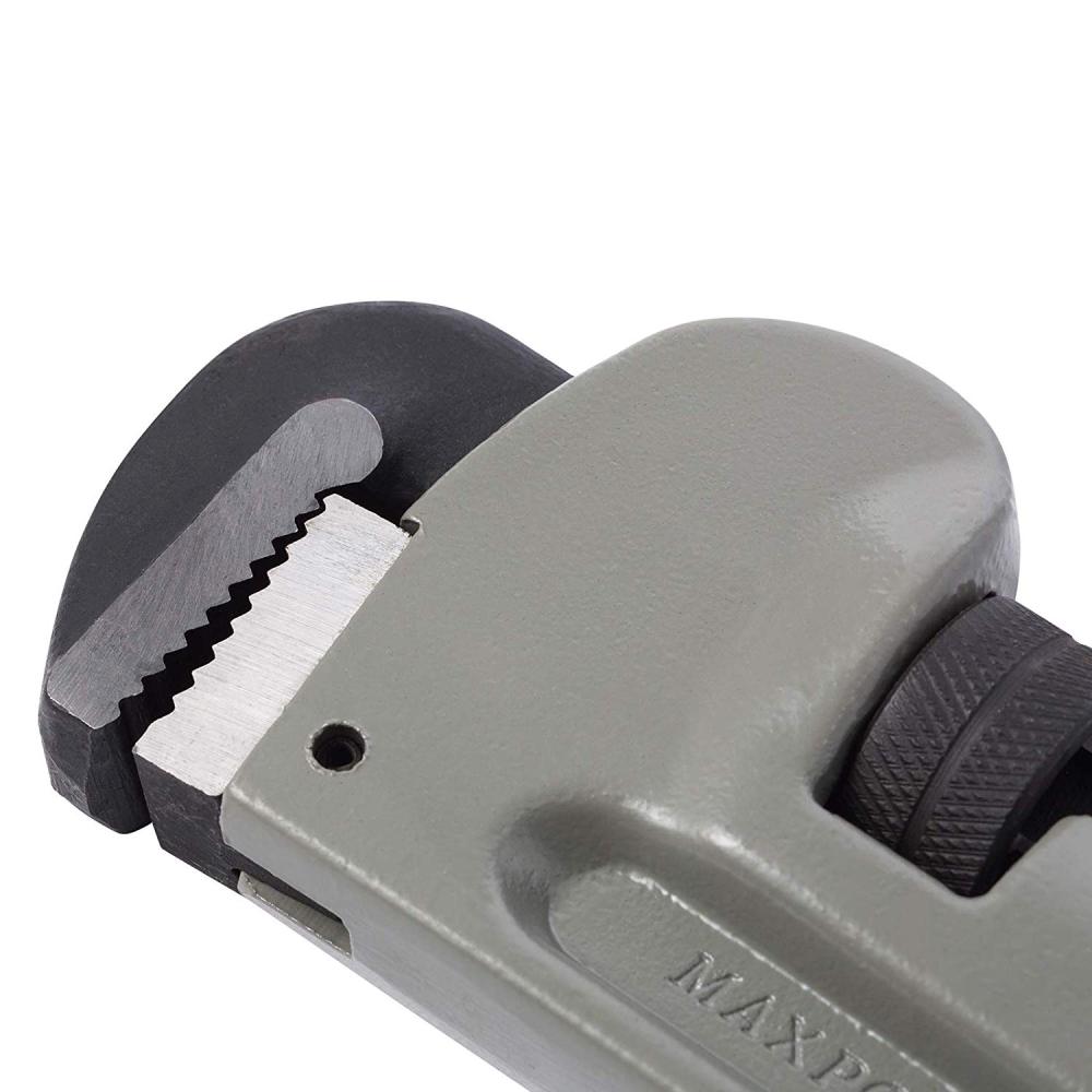 WD&WL Heavy Duty Aluminium Pipe Wrench Cr-Mo Jaw Plumbing Adjustable Monkey Shifter 18"/24"/36"/48"