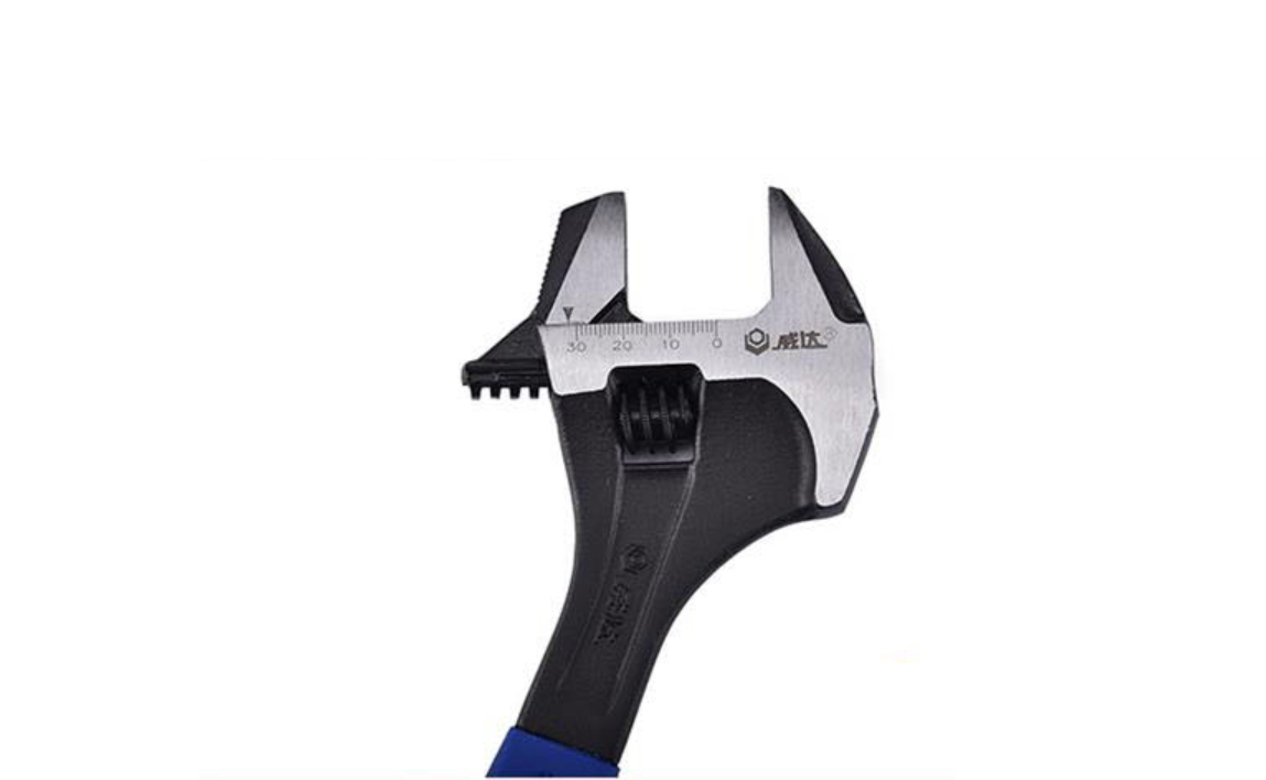 Cr-V 3-in-1 12"/300mm Multi-Function Wide Opening Adjust Pipe Hammering Wrench Construction Shifter