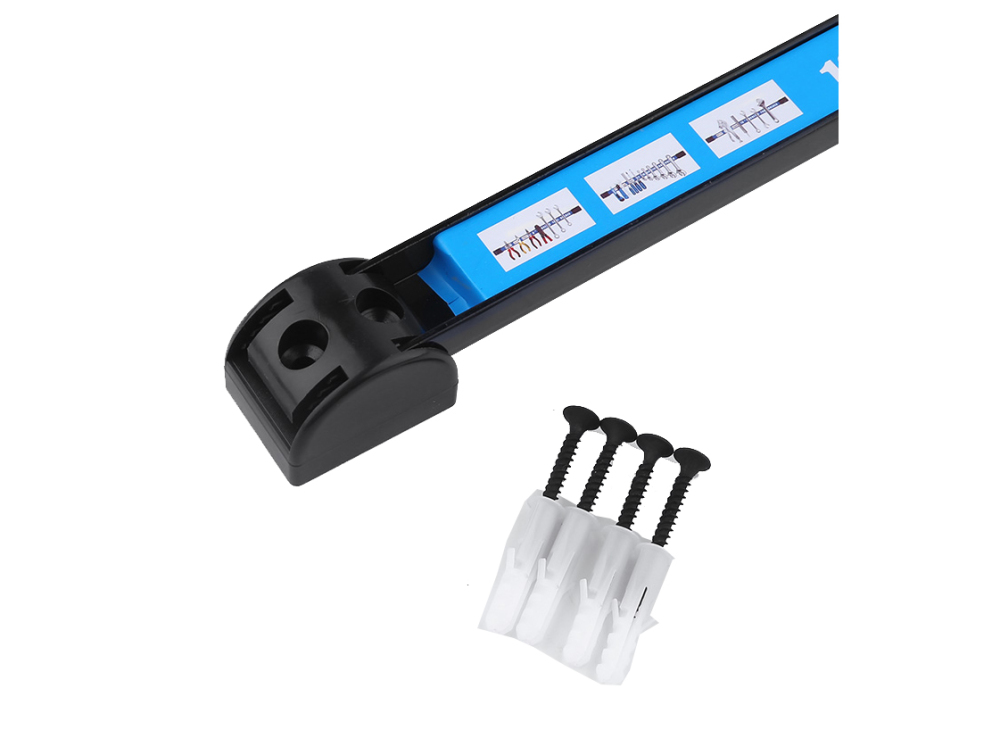 Wall-Mounted Magnetic Tool Bar Holder Option: 12"/18"/24"