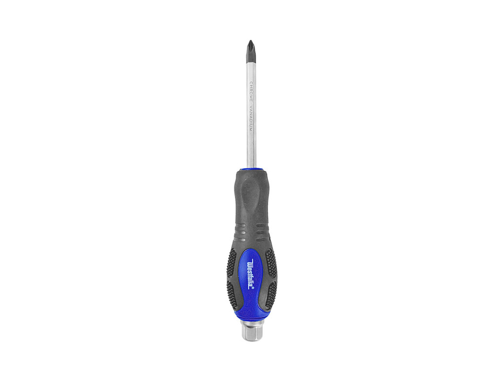 6pc Westfalia Germany Cr-V Go-Thru Through Tang Striking Hammering Screwdriver Set
