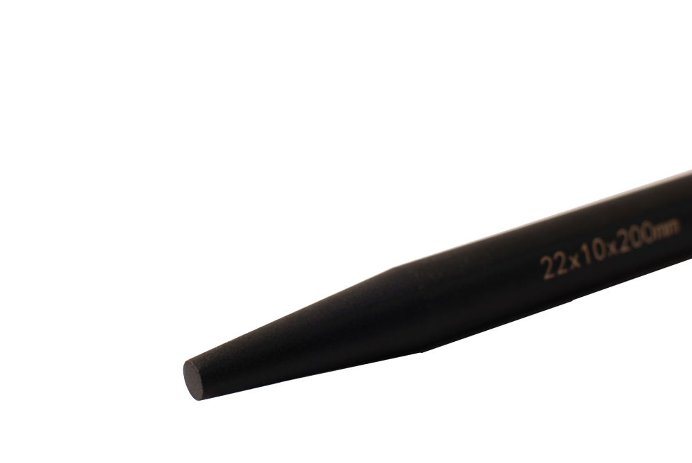 Industrial Construction 40-Cr Straight Carrot Barrel Drift with Hole Option:22/26/30x10mm