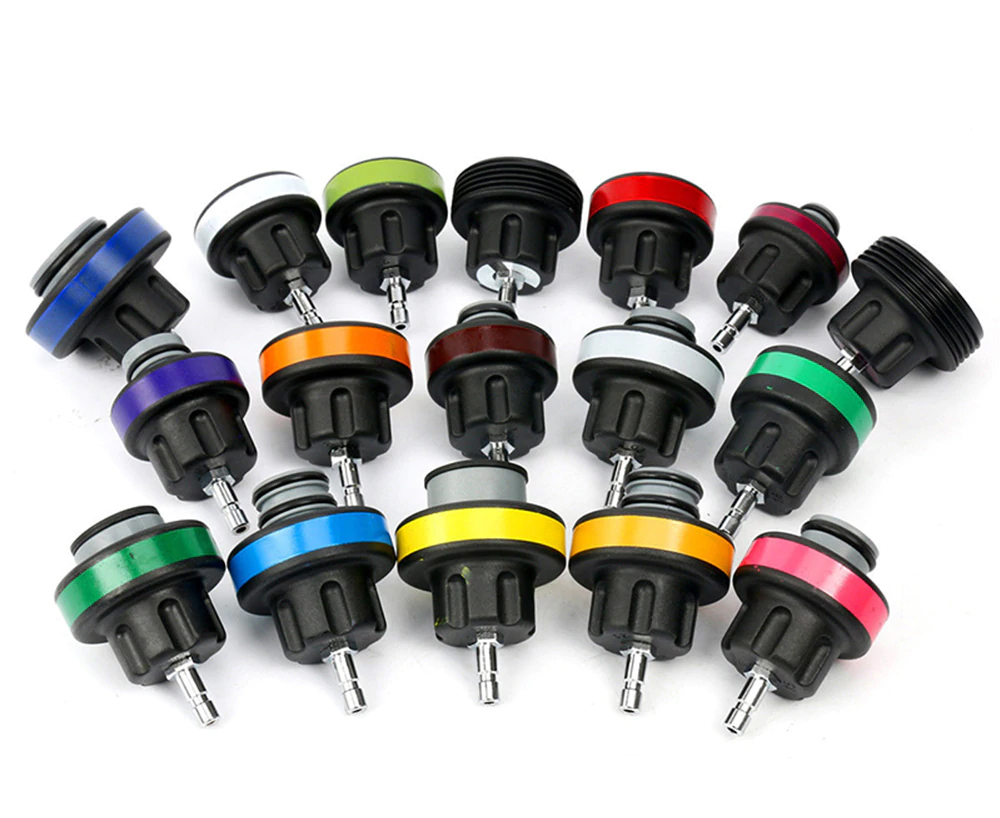 28pc Master Radiator Pressure Tester Vacuum Cooling System Purge Leak Detector
