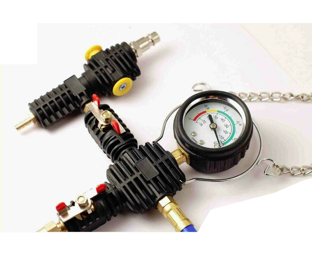 28pc Master Radiator Pressure Tester Vacuum Cooling System Purge Leak Detector