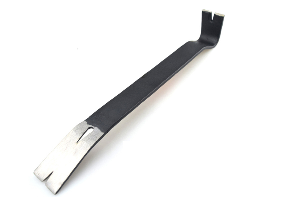15"/380mm Steel Hook Multiple Nail Puller Pry Bar 6mm Thickness 41mm Wide Jaw