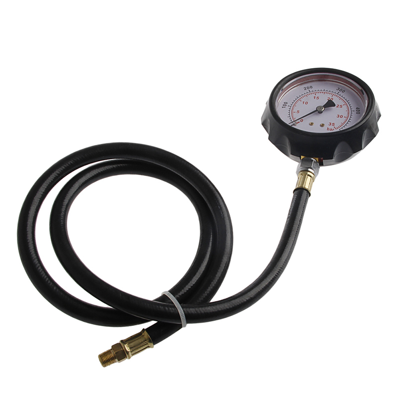 12pc TU-11A Engine Oil Pressure and Transmission Fluid Diagnostic Tester Tool Kit - Gauge, Hose, and Adapters