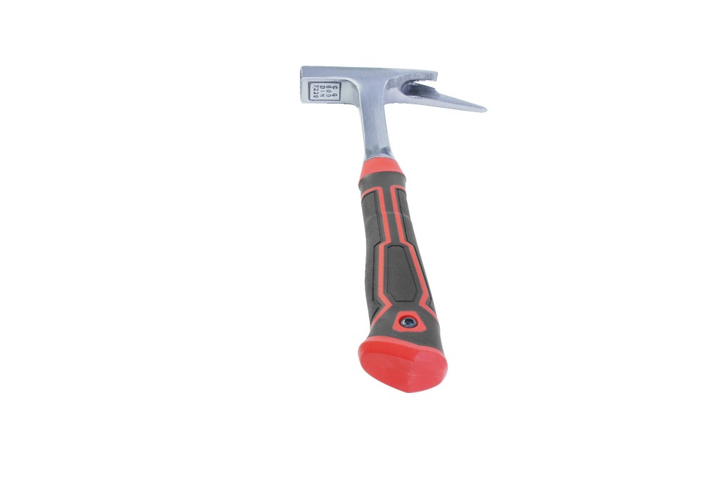 Expert One Piece All-Steel 600gm Carpenters Roofing Hammer Pick Spick & Magnetic Nailholder Tubular Handle