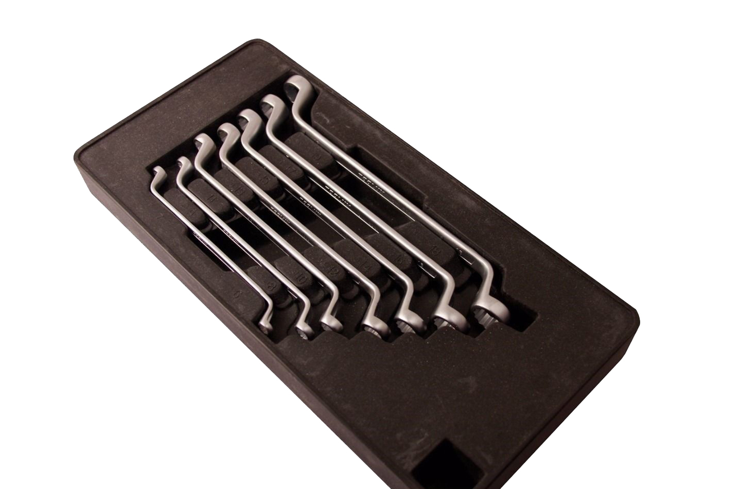 385x185x45mm ABS Tray Tool Storage Display Option: Offset Ring/Combination Spanner/Pliers/HexKey...