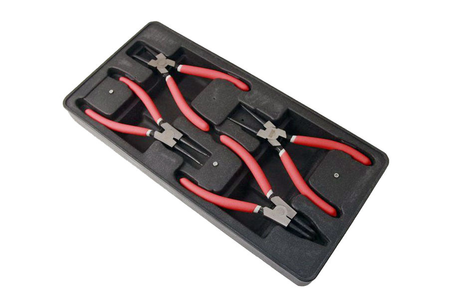 385x185x45mm ABS Tray Tool Storage Display Option: Offset Ring/Combination Spanner/Pliers/HexKey...