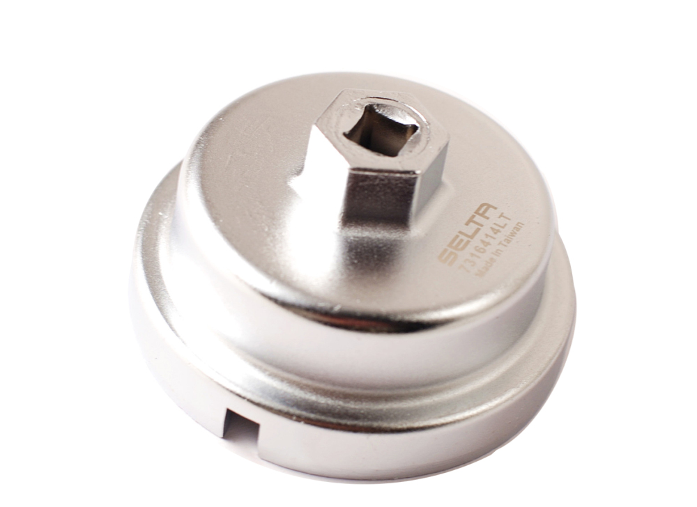 Selta Taiwan TOYOTA LEXUS Oil Filter Removal Aluminium Cup Wrench 3/8" Dr. 64.5mm-14 Flute