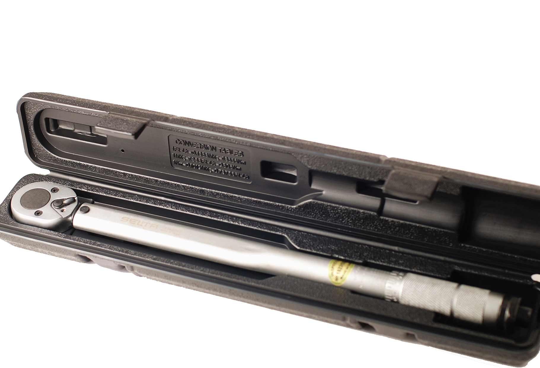 Selta Taiwan 1/2" Dr (42-210Nm) 535mmL Ratchet Torque Wrench Adjustable Tension Micrometer