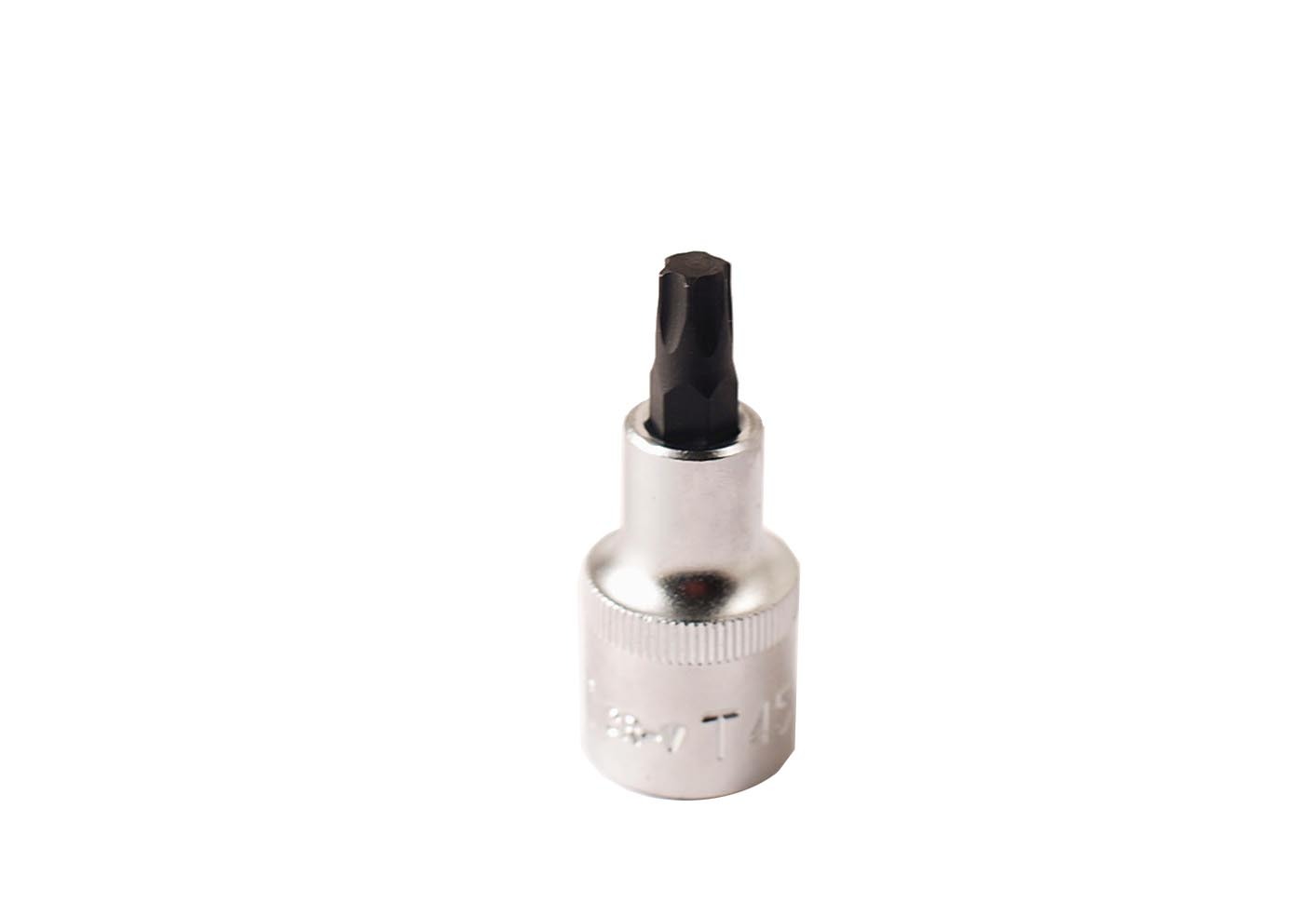 Selta Taiwan 9pc 1/2" Dr Cr-Mo Stubby 55mmL Impact Torx Star Socket Bits:T20-T60