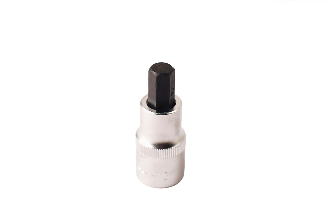 Selta Taiwan 1/2" Dr Stubby 55mmL 11pc Cr-Mo Impact Hex Allen Socket Bit:H5,6,7,8,10,..19