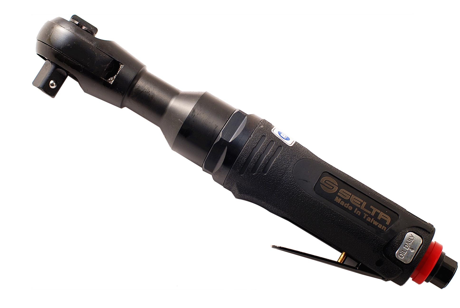 Selta Taiwan 1/2" Dr. Mini Ratchet Air Torque Wrench 90 ft·lb