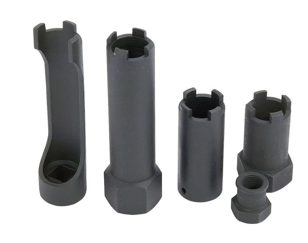 4pc Diesel Injector Socket with Teeth Set for Mercedes Neoplan & Setra