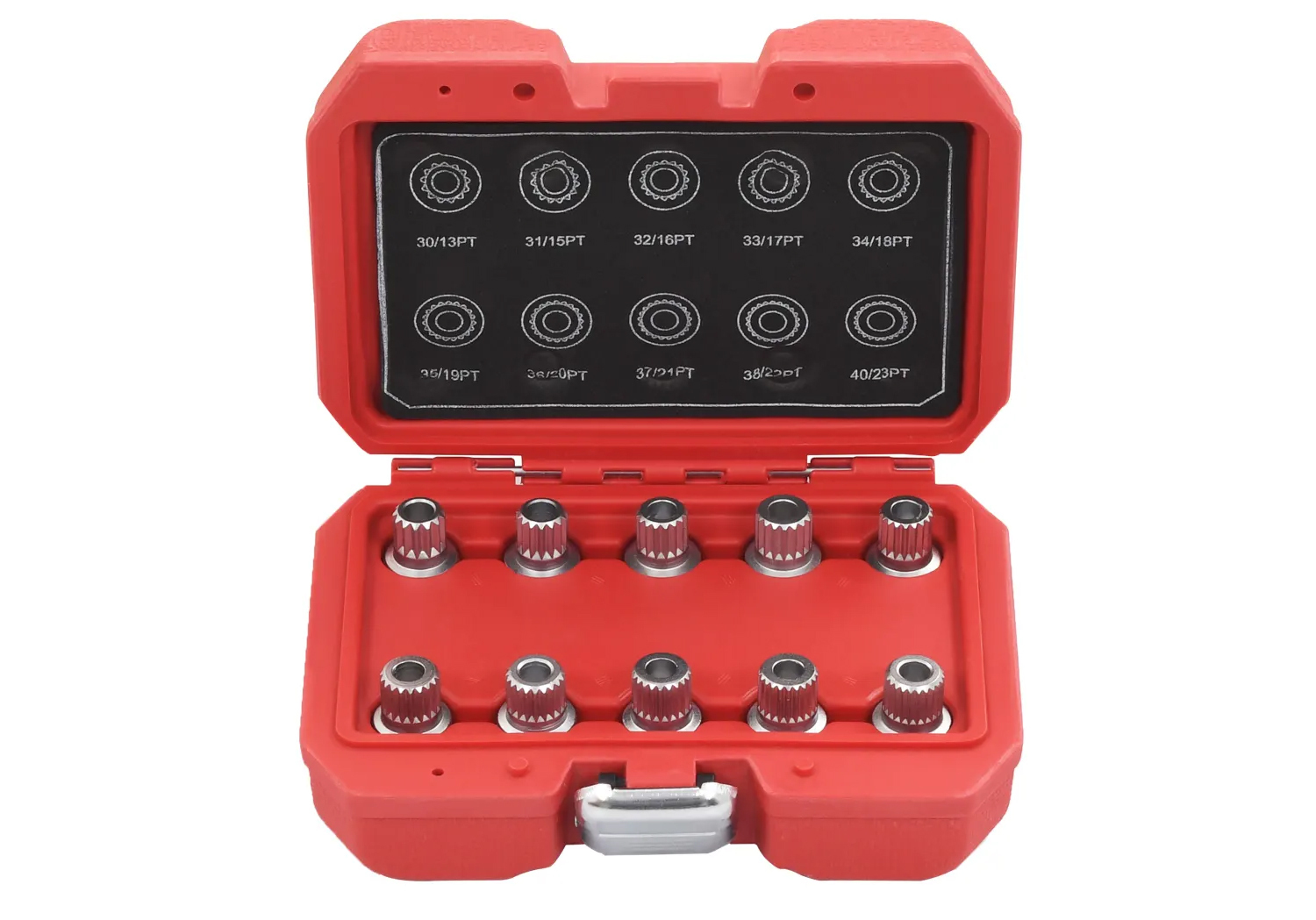 10pc Tamperproof Spline Style BMW Locking Wheel Nuts Tool Kit